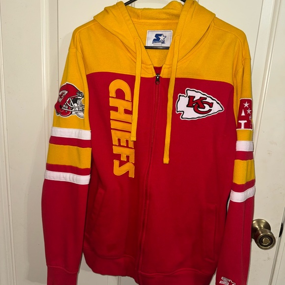 STARTER Kansas City ChiefsHoodie. Men’s Medium - Picture 1 of 9